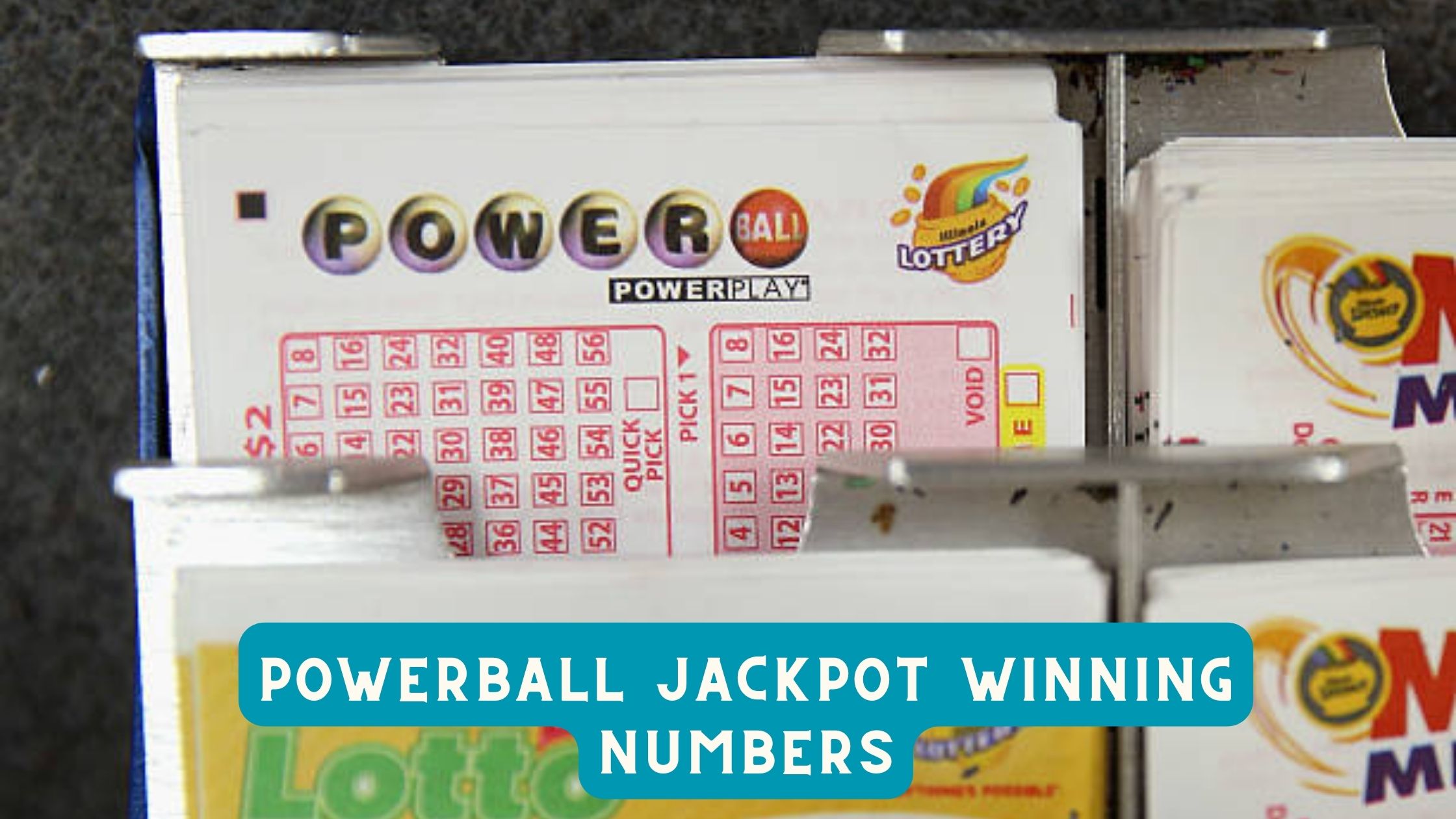 Powerball Jackpot winning numbers